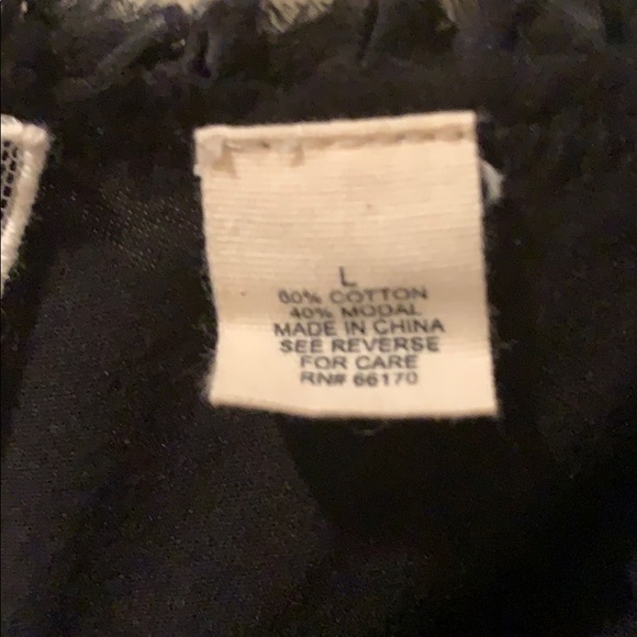 Deletta black top from Anthropologie size L.  Really cute just too small for me. - Picture 5 of 8